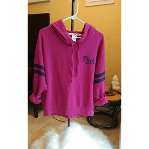 Victoria's Secret Pink Hoodie Sweatshirt Size M